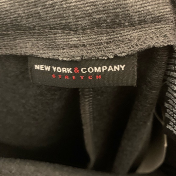 New York & Company, on trend Wide Leg Style: City Knit Grey. NWT - Picture 4 of 8